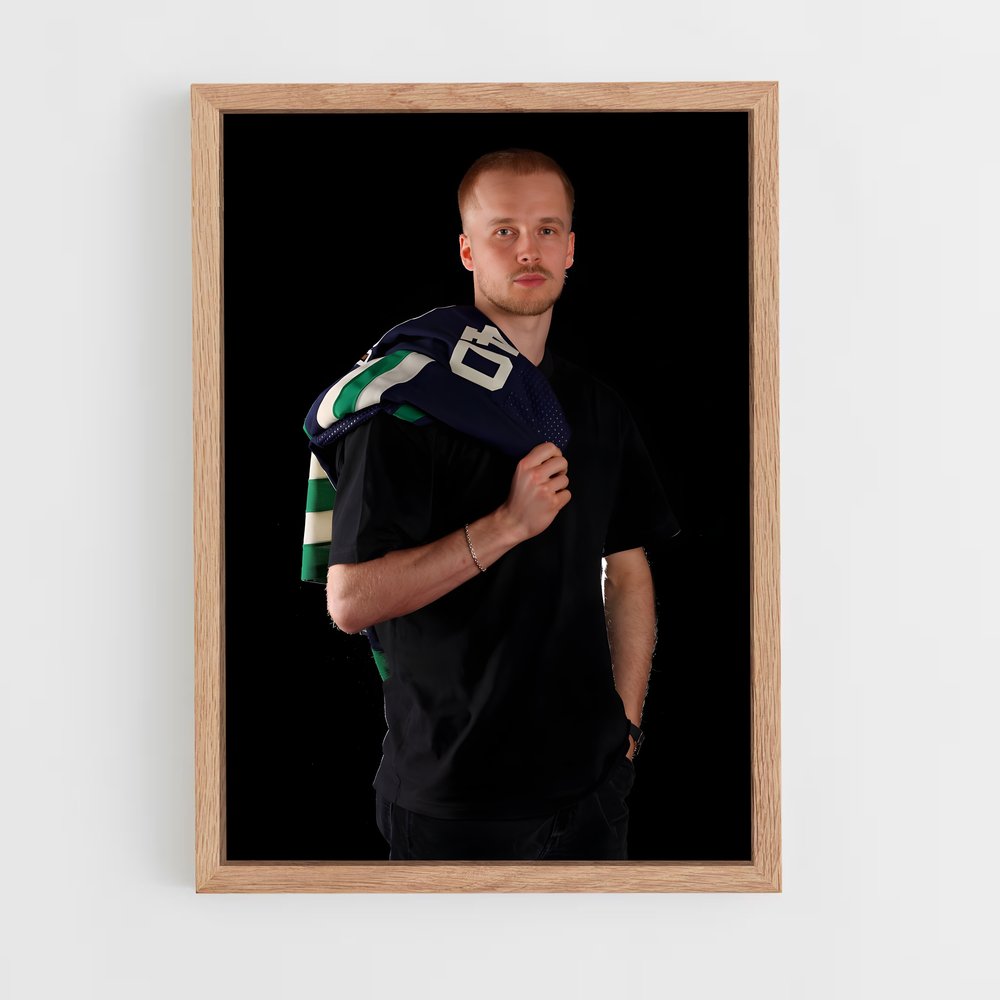 Poster Le Champion des Glaces – affiche Hockey sur glace (vue 4)